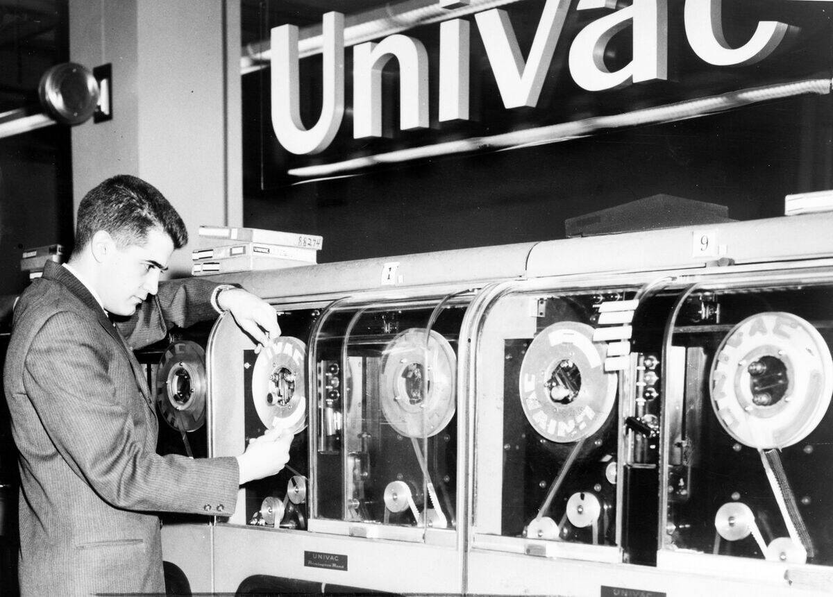 UNIVAC I mainframe computer of 1951, which became known for predicting the outcome of the U.S. presidential election the following year
