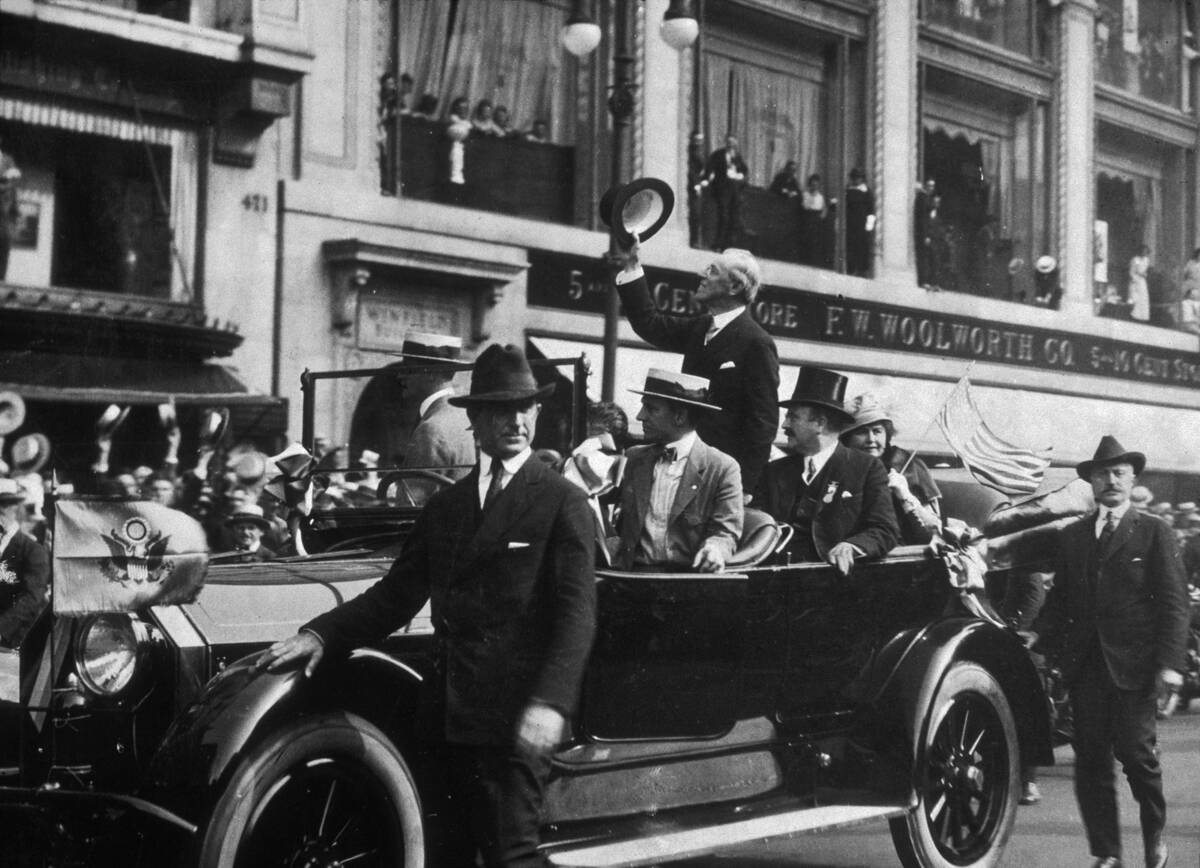 Wilson's Motorcade