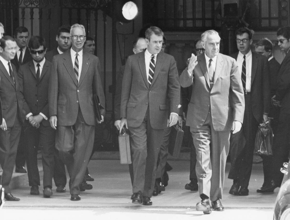 American Delegation At Paris Peace Talks