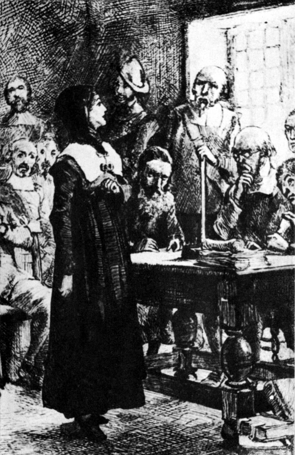 Anne Hutchinson On Trial