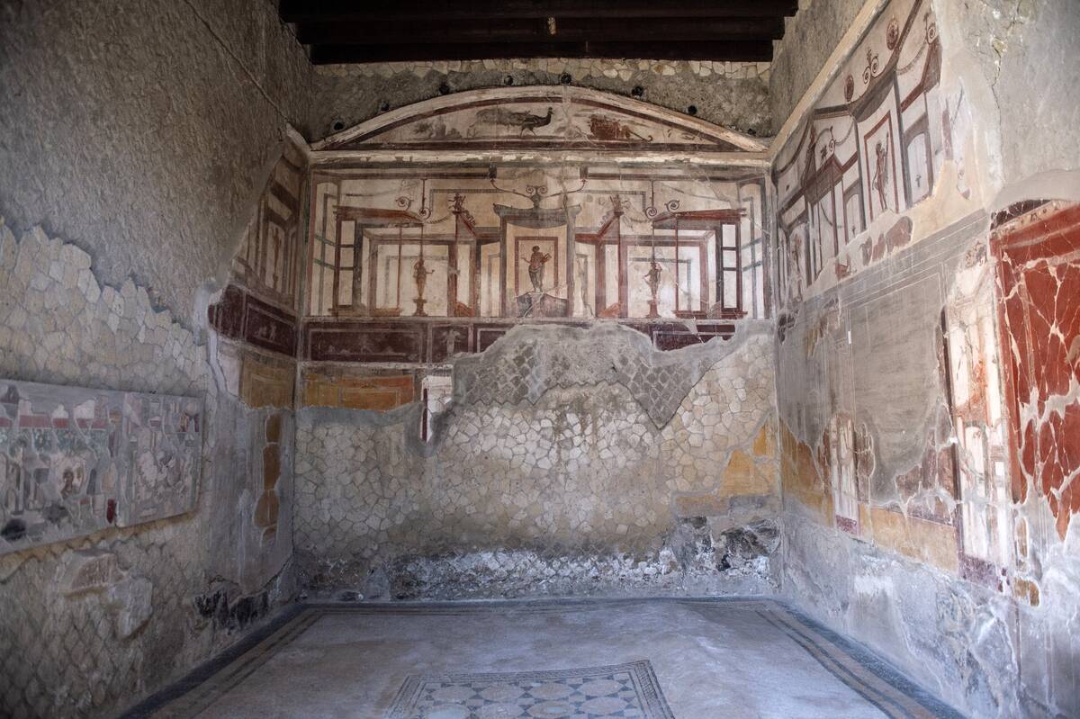 Archaeological Park Of Herculaneum Reopens Additional Sections After Restoration Work