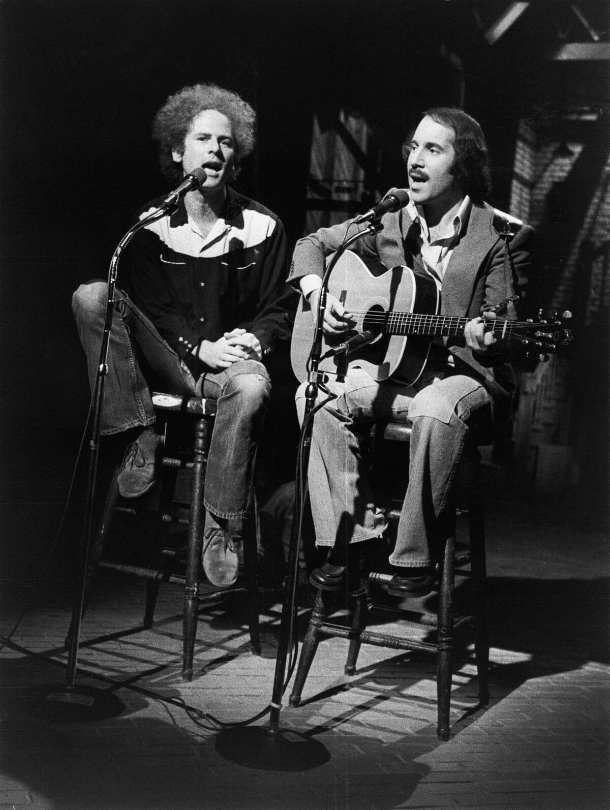 Art Garfunkel and Paul Simon