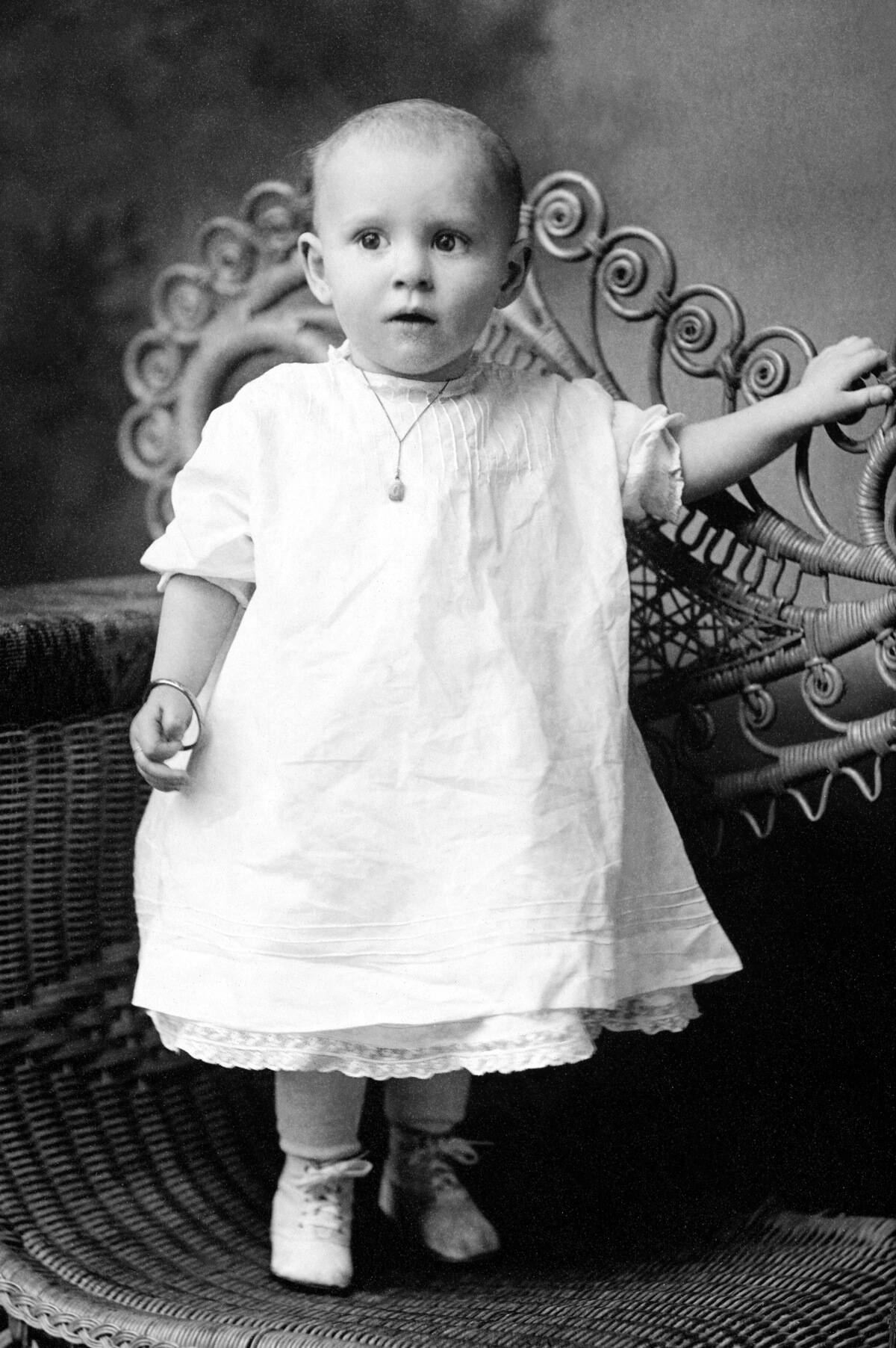 Baby Vintage Studio Portrait