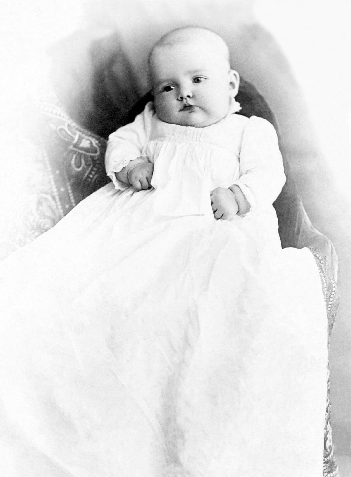 Baby Vintage Studio Portrait