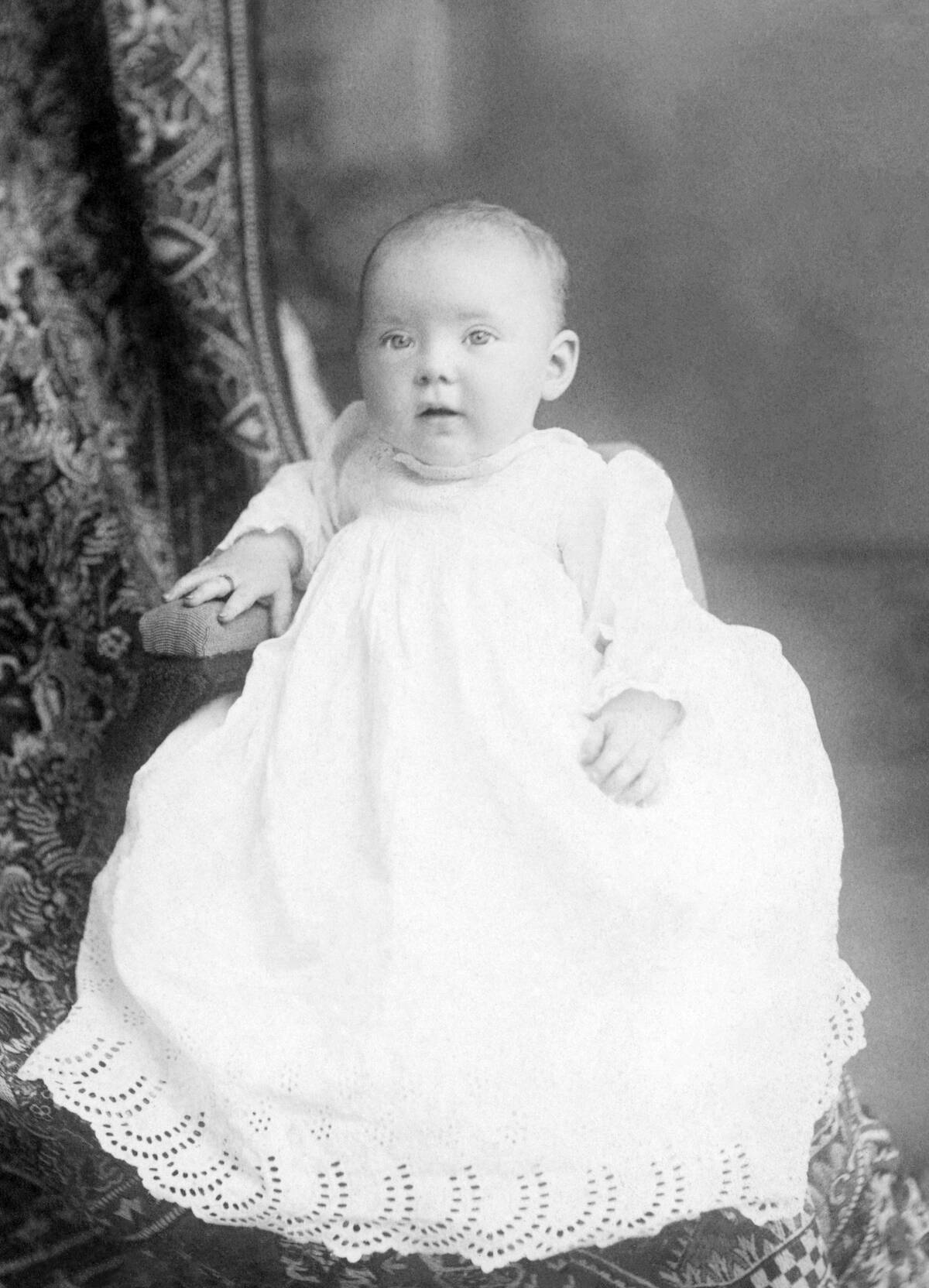 Baby Vintage Studio Portrait