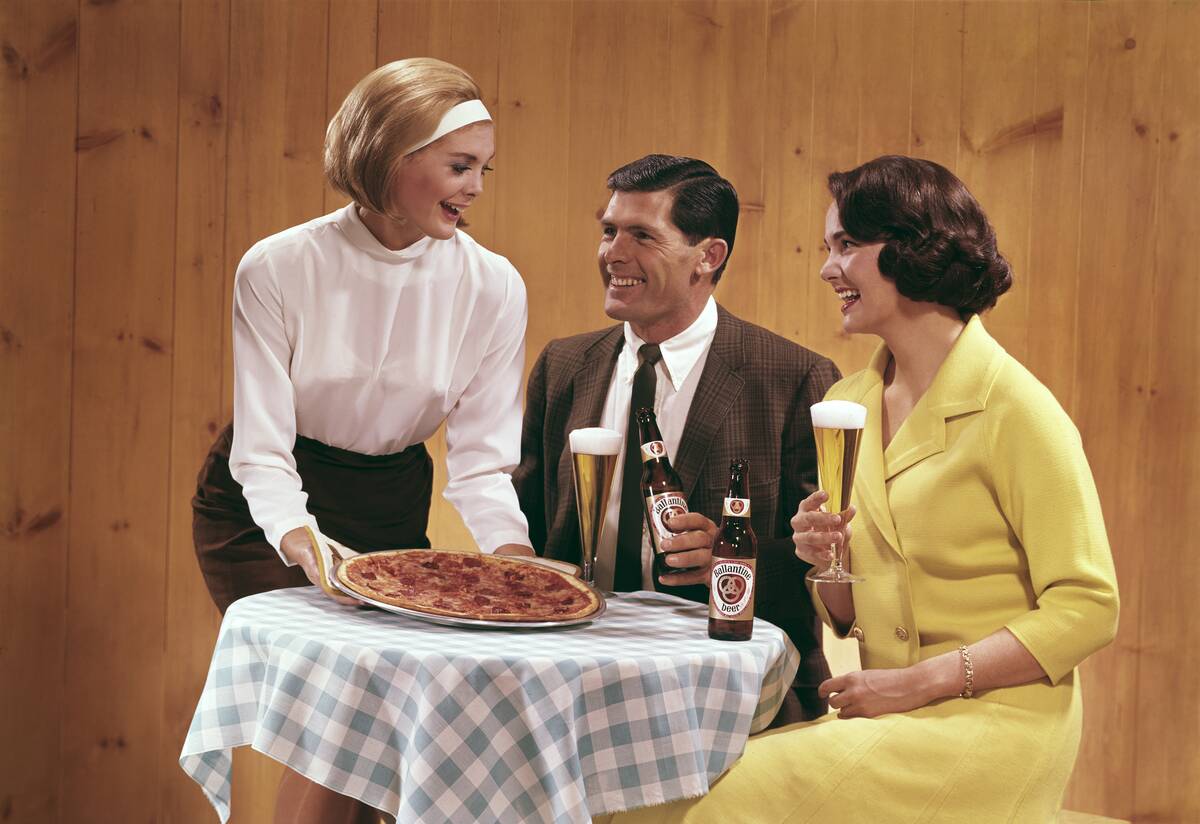 Ballantine Beer And Pizza