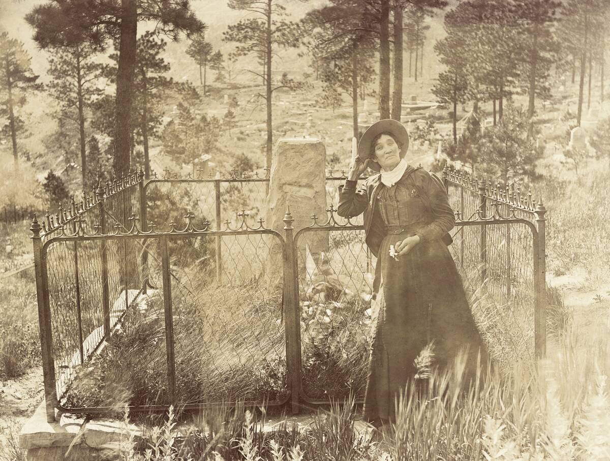 Calamity Jane At Graveside