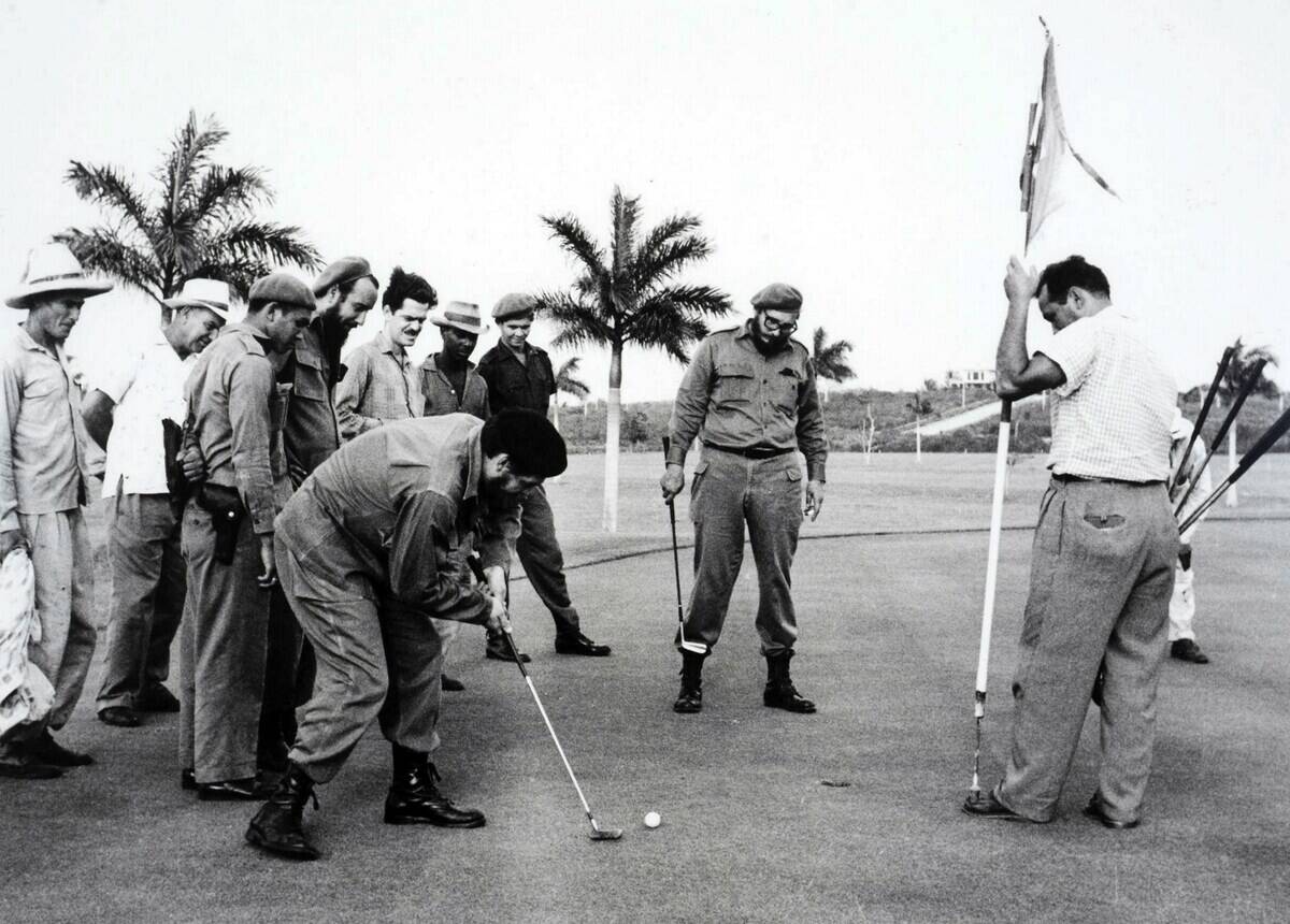 Che Guevara and Fidel Castro.