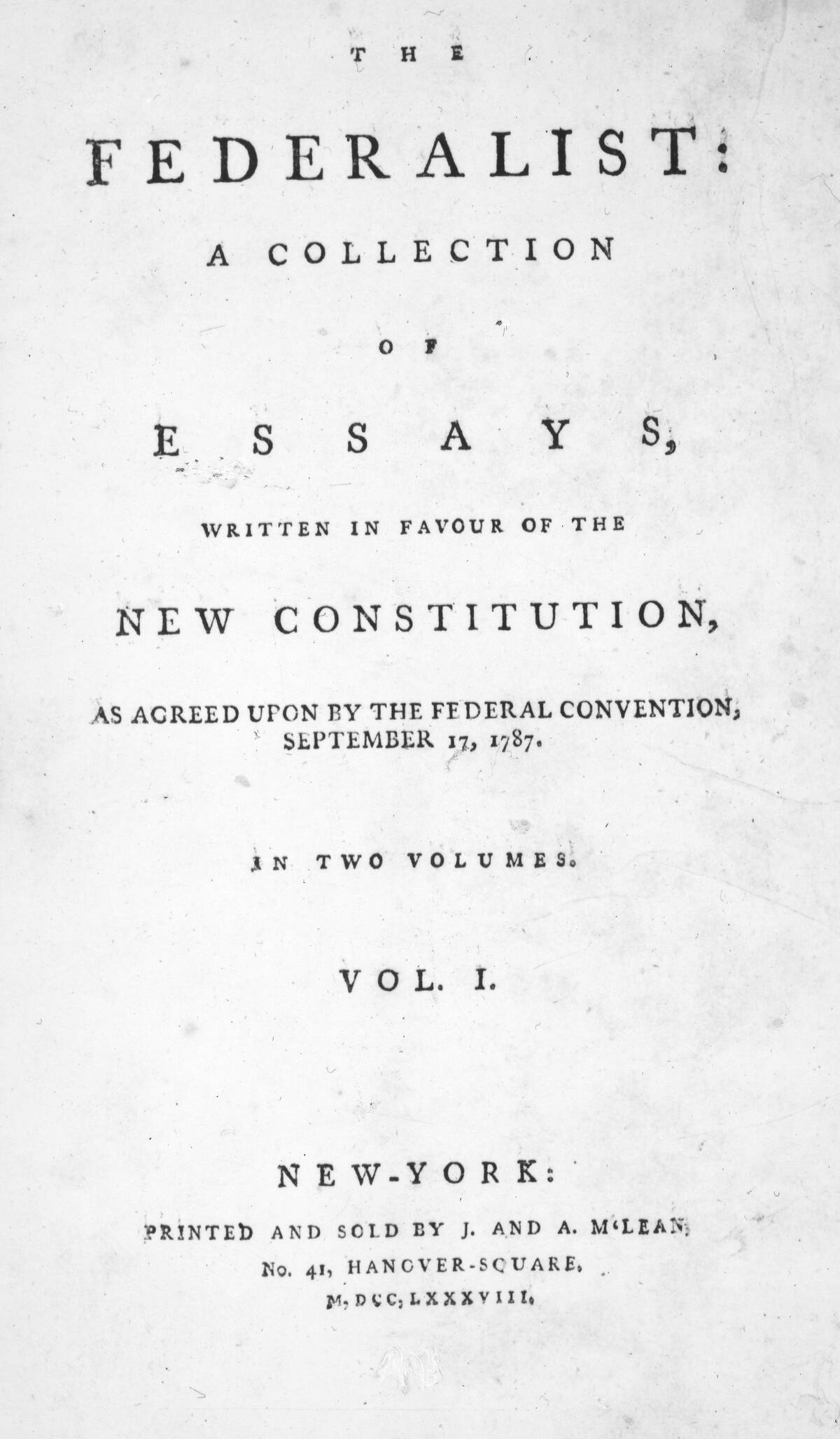 Collection of Essays