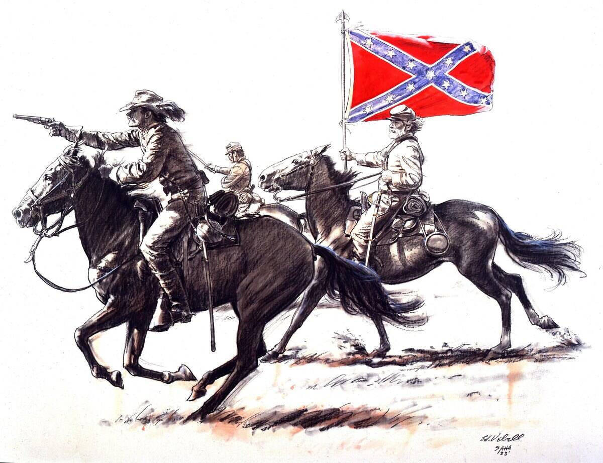 Confererate Cavalry