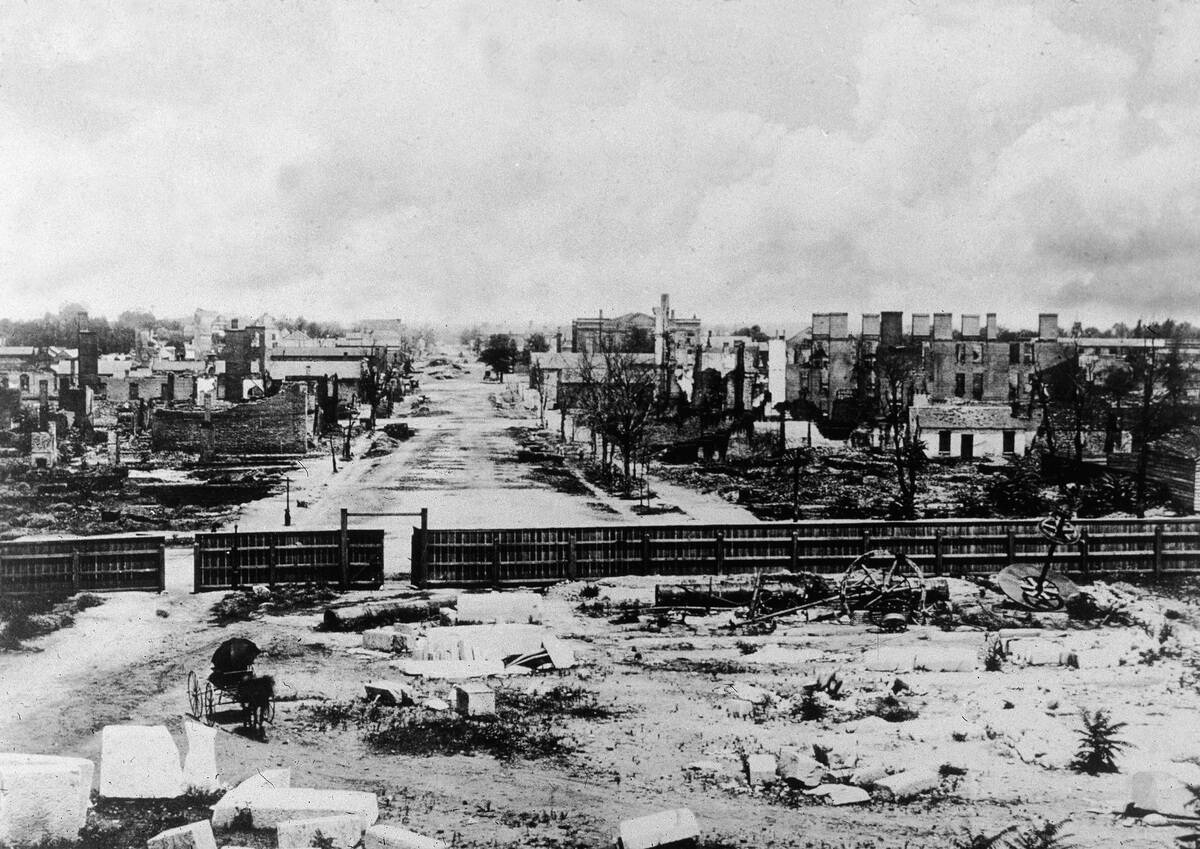 Debris On Charleston Street, Columbia, SC