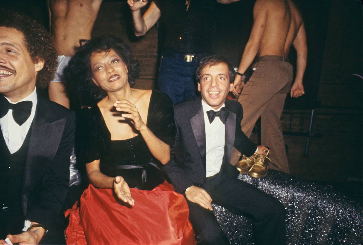 Diana Ross At New Year's Eve Party At Studio 54