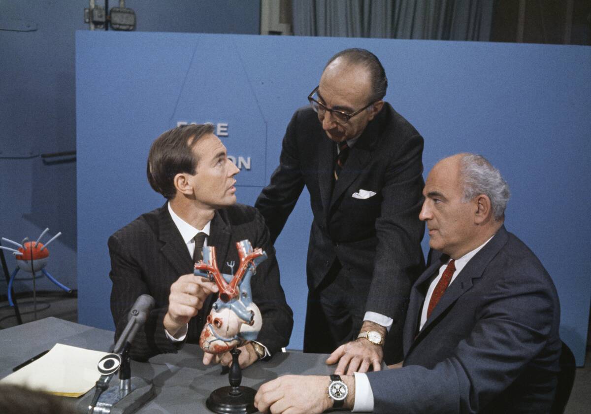 Drs Barnard, DeBakey And Kantrowitz