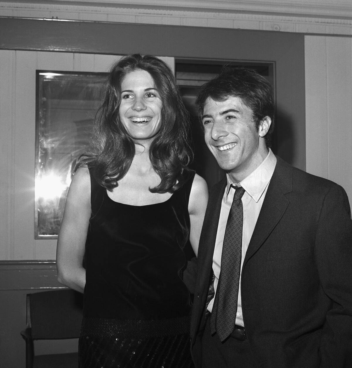 Dustin Hoffman And Girlfriend Anne Byrne