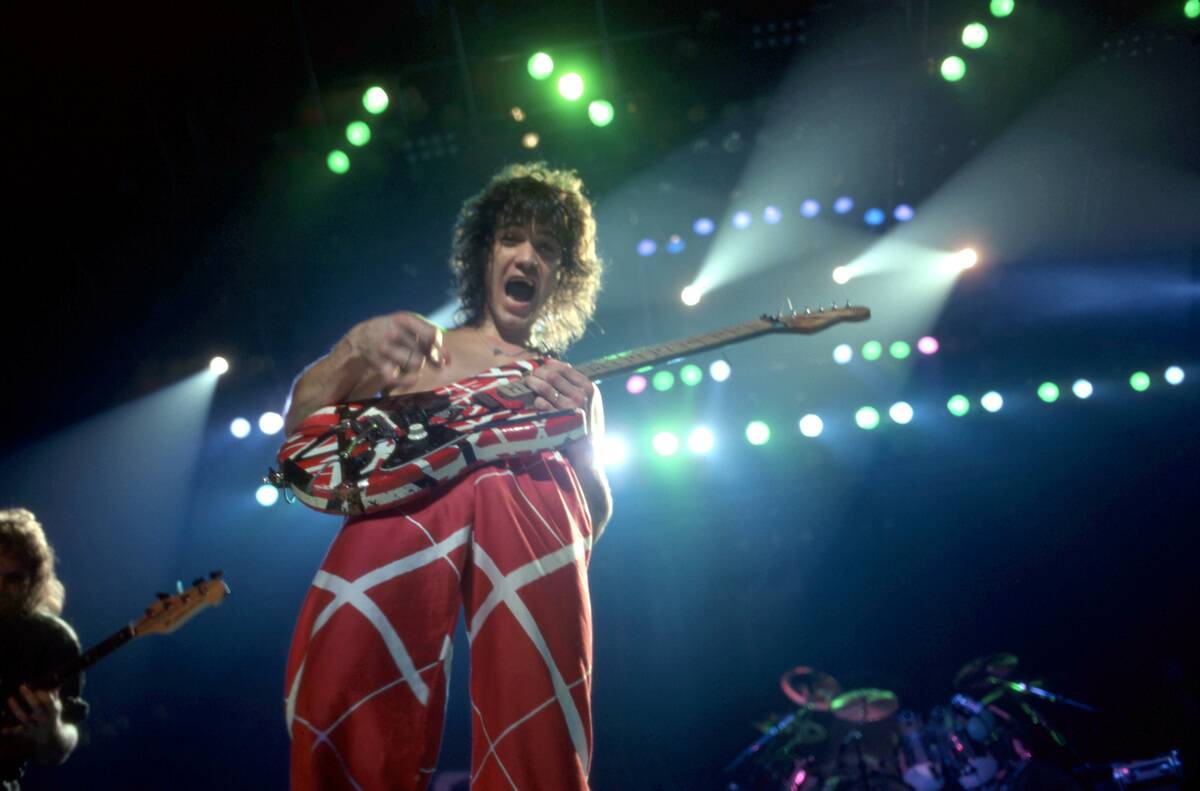 Eddie Van Halen In Detroit, 1981