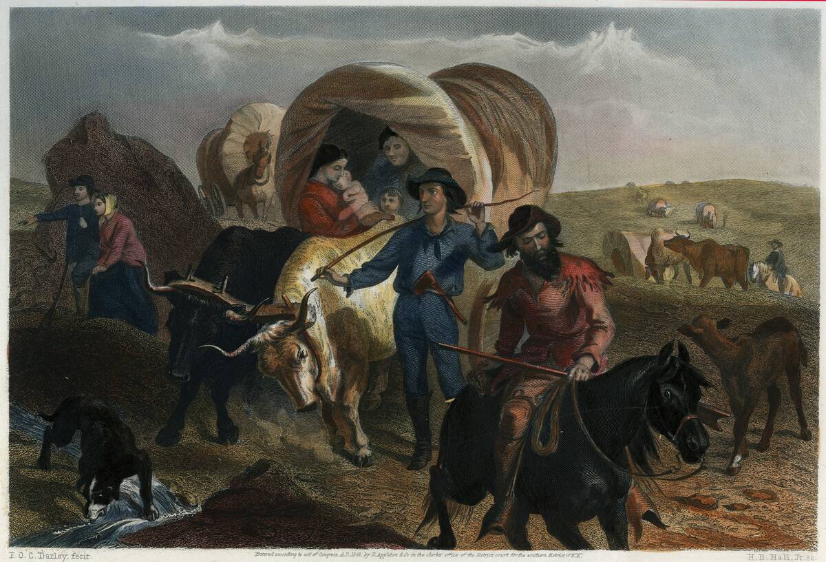 'Emigrants Crossing The Plains'