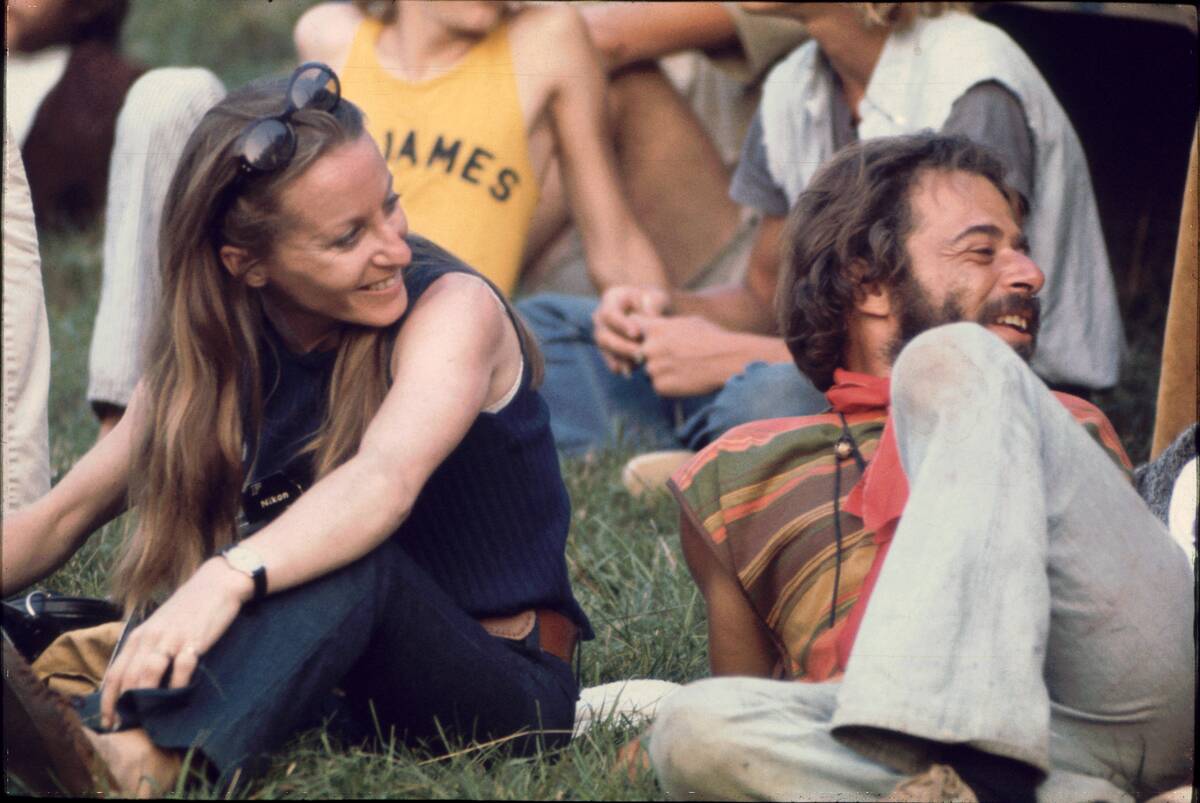 Festival Goers At Woodstock