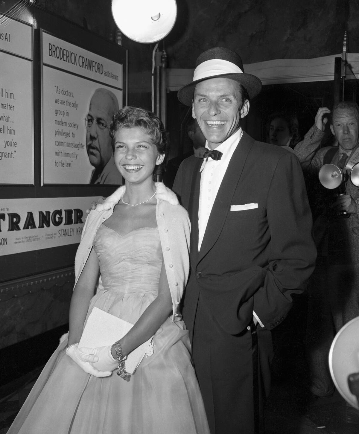 Frank Sinatra With His Daughter Nancy