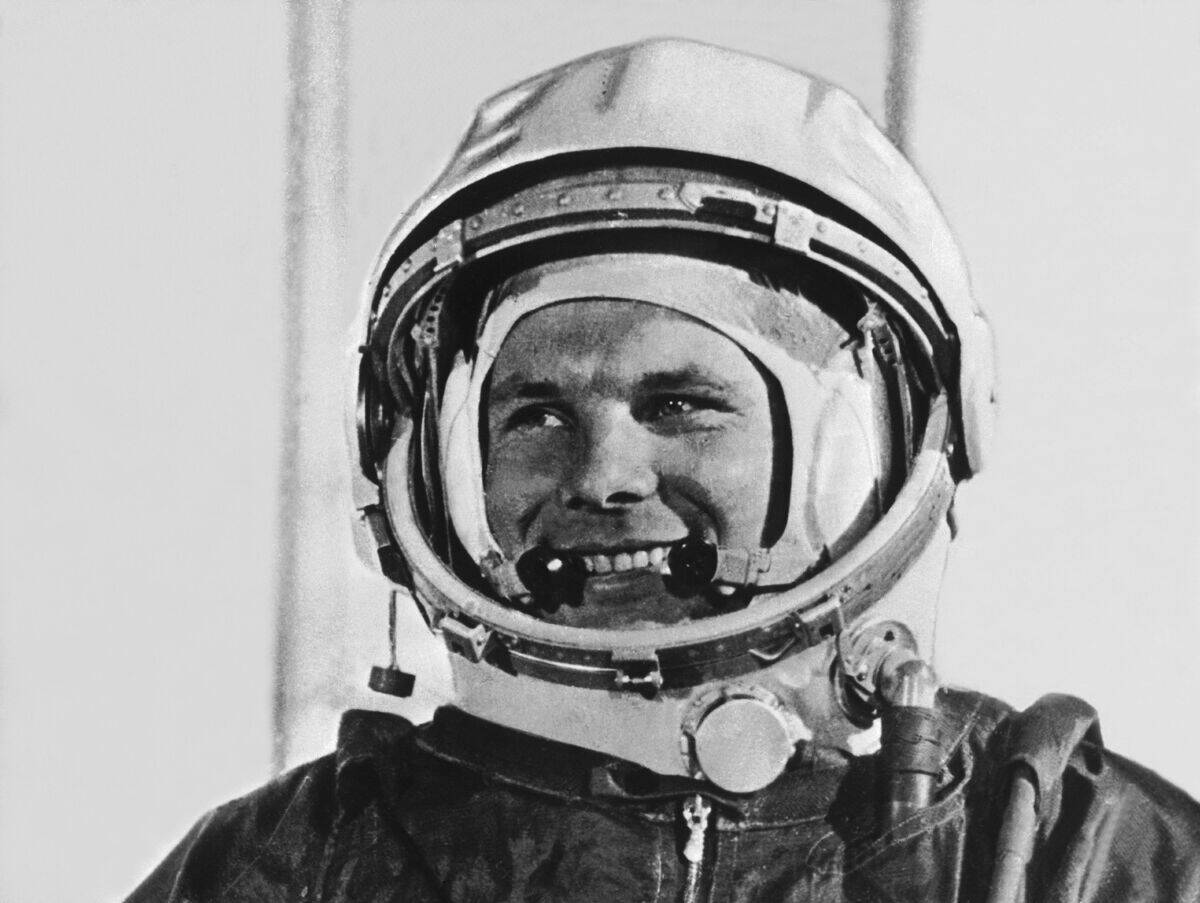 Gagarin, First Man In Space, 1961