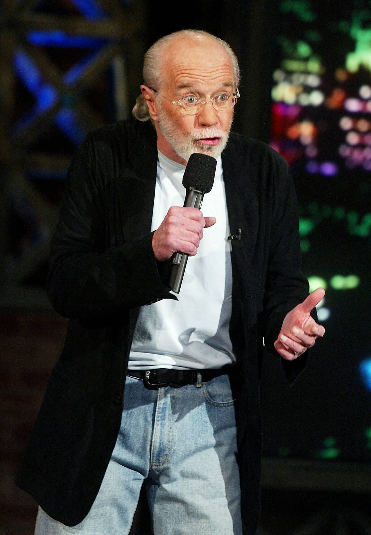 George Carlin Appears on The Tonight Show with Jay Leno