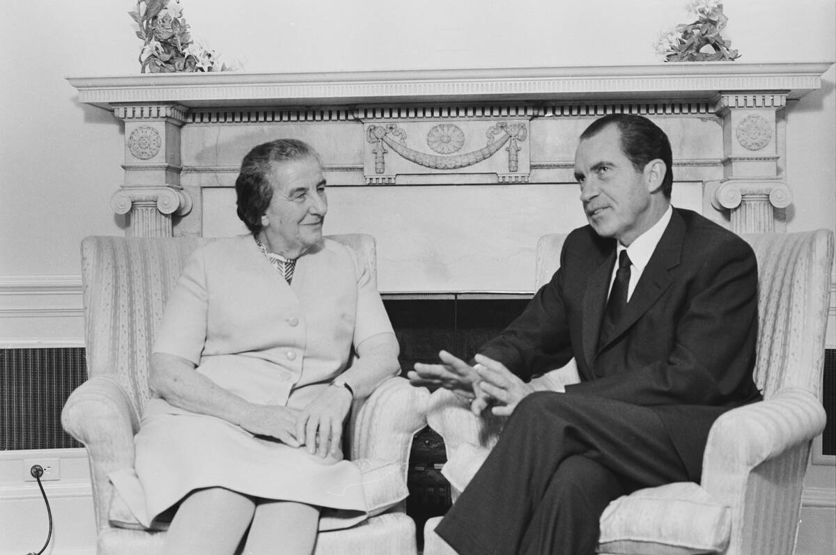 Golda Meir's First Official Visit To The US