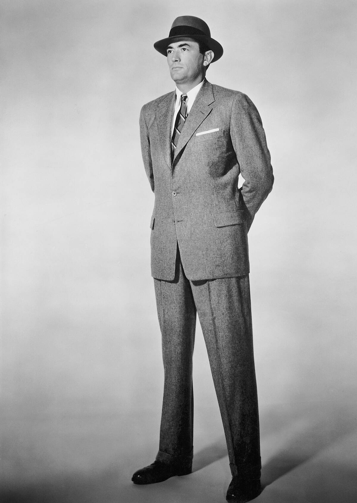 Gregory Peck in Gray Flannel Suit