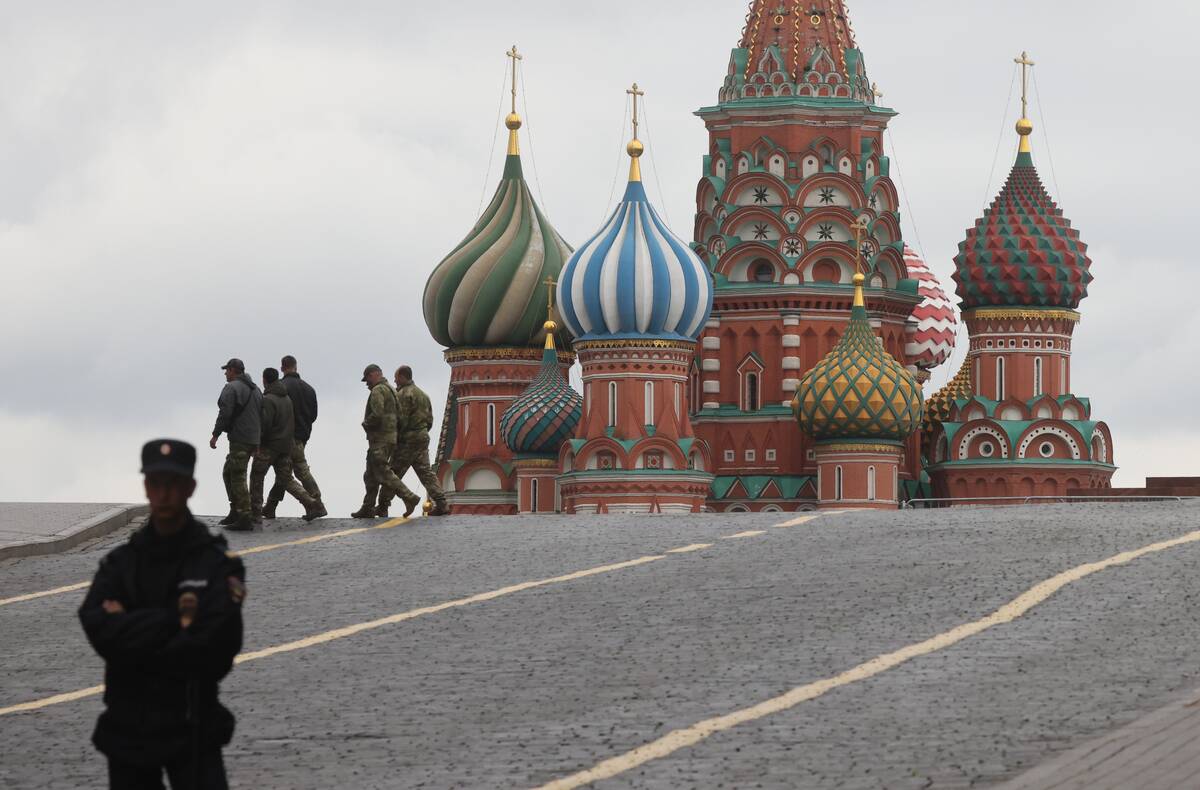 Hightended Security Presence In Moscow As Wagner Group Attemps To Topple Russia's Military Leadership