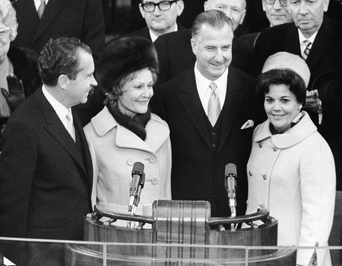 Inauguration Ceremony Of Richard Nixon