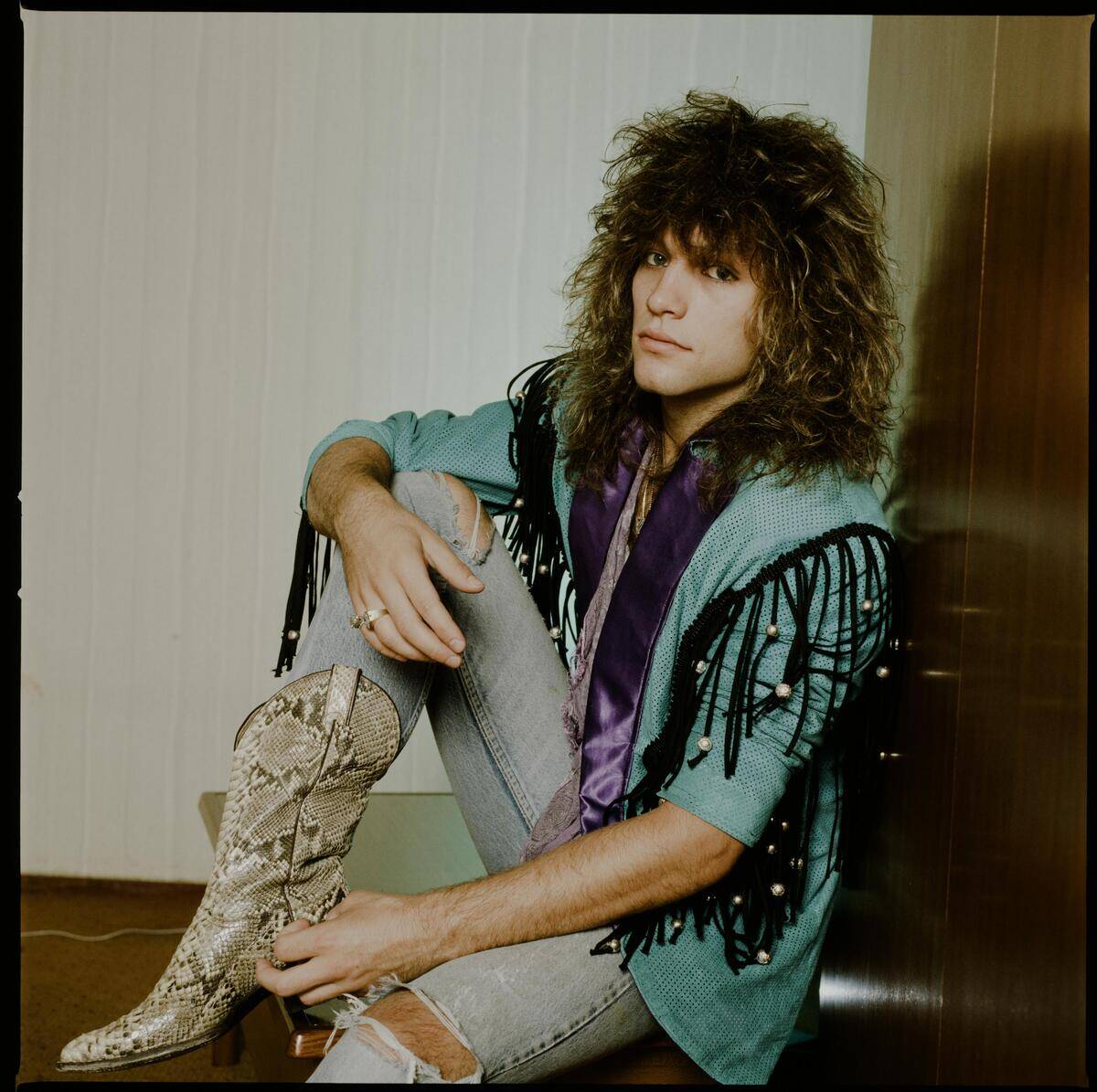 Jon Bon Jovi Bon Jovi Photo Session At Hotel In Tokyo