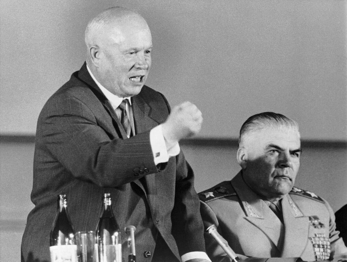 Khrushchev Shaking Fist