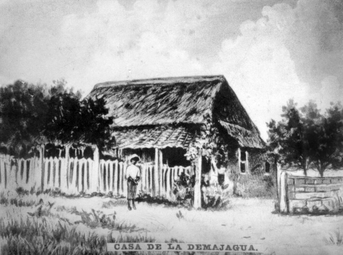 La Demajuada Old sugar mill, (1868), 1920s.