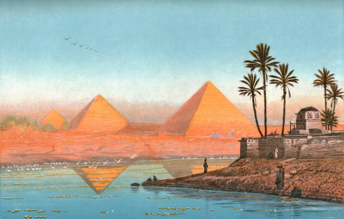 Les Pyramides De Gizeh; Le Nord-Est Africain 1