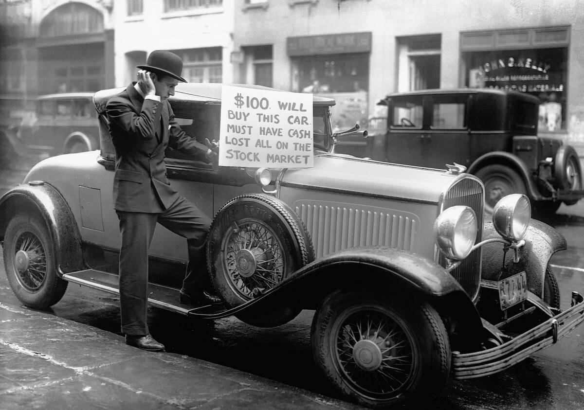 Man Selling Roadster After Stock Market Crash