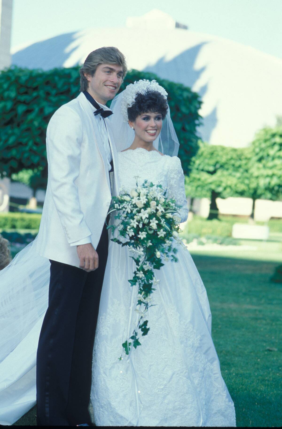 Marie Osmond and Stephen Lyle Craig Wedding Portrait