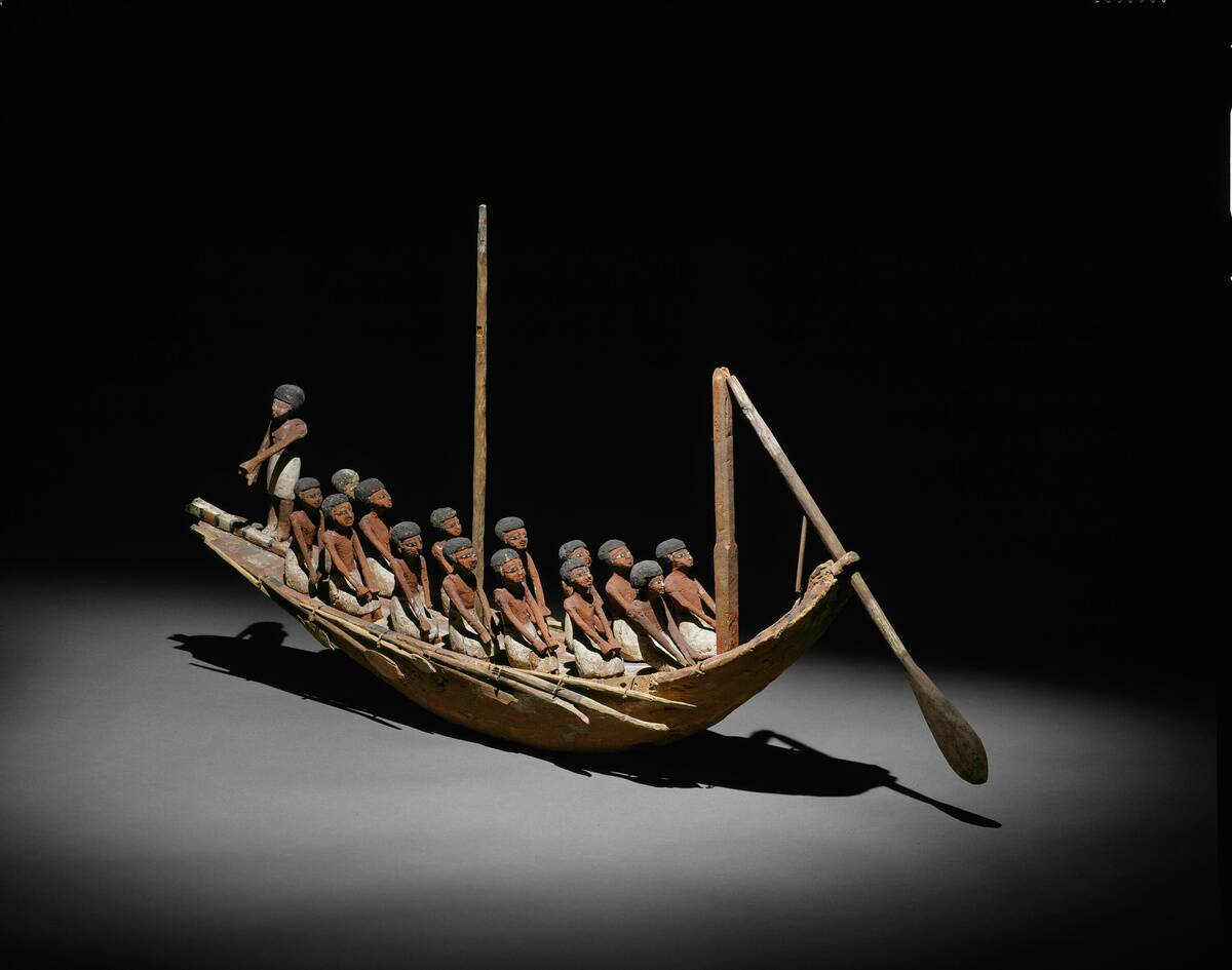 Model Of A River Boat