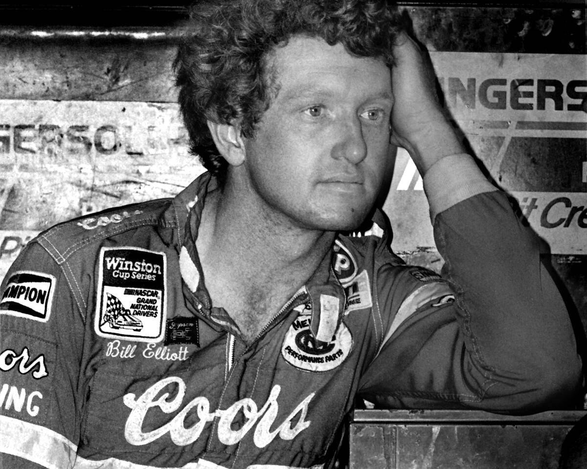 NASCAR driver Bill Elliott