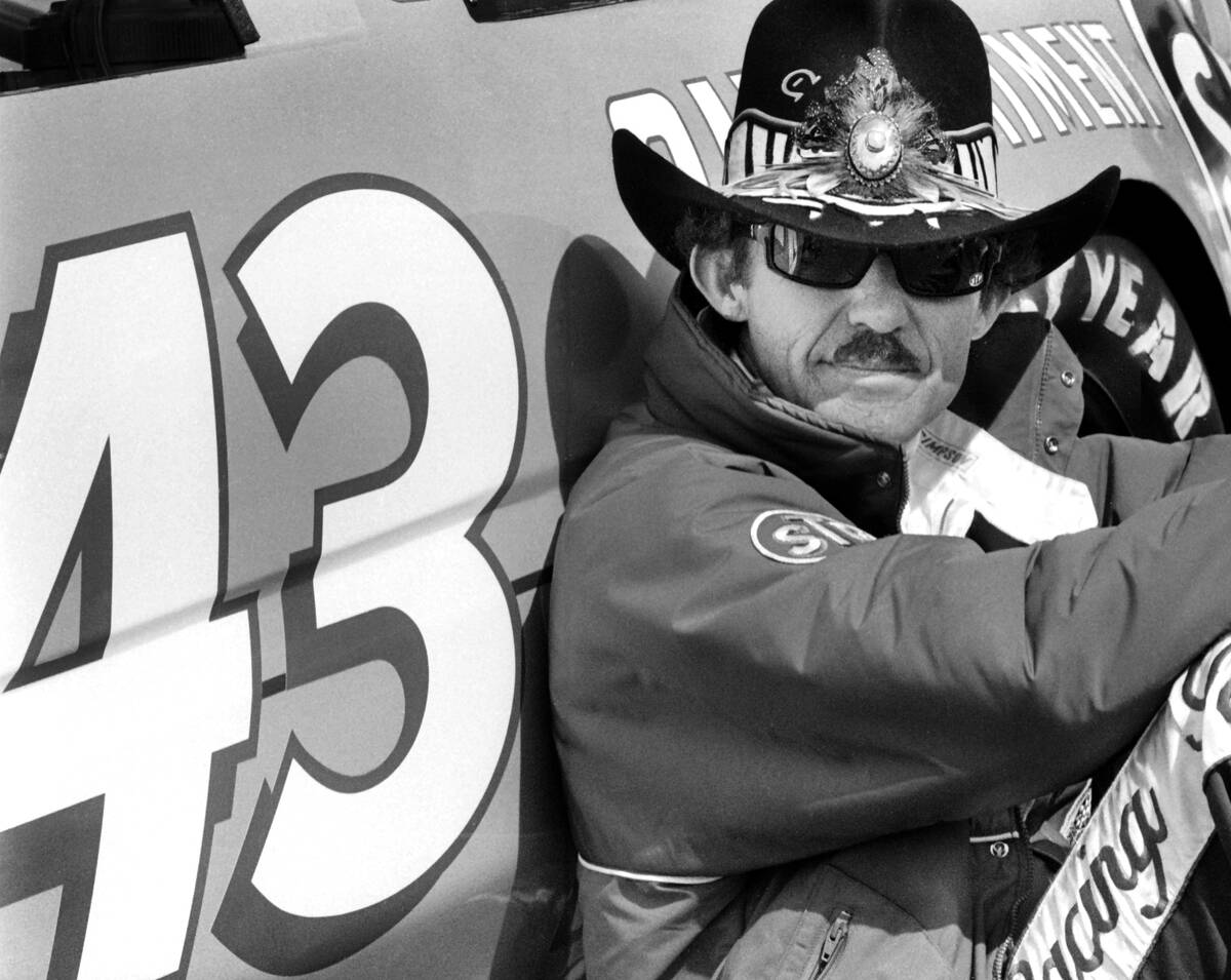 NASCAR driver Richard Petty
