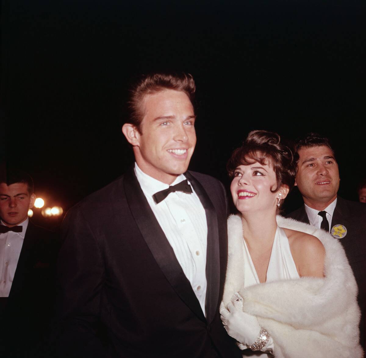 Natalie Wood & Warren Beatty At Oscars
