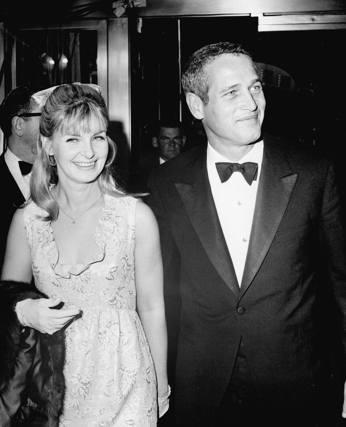 Paul Newman and Joanne Woodward at Premiere