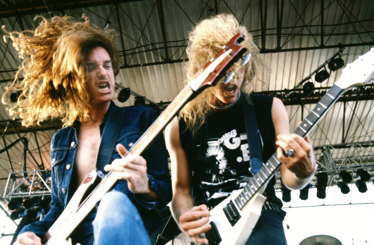 Photo of METALLICA and Cliff BURTON and James HETFIELD
