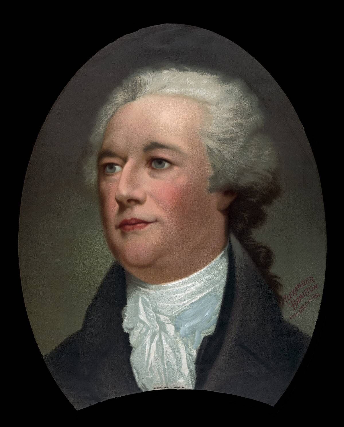 Portrait Of Alexander Hamilton