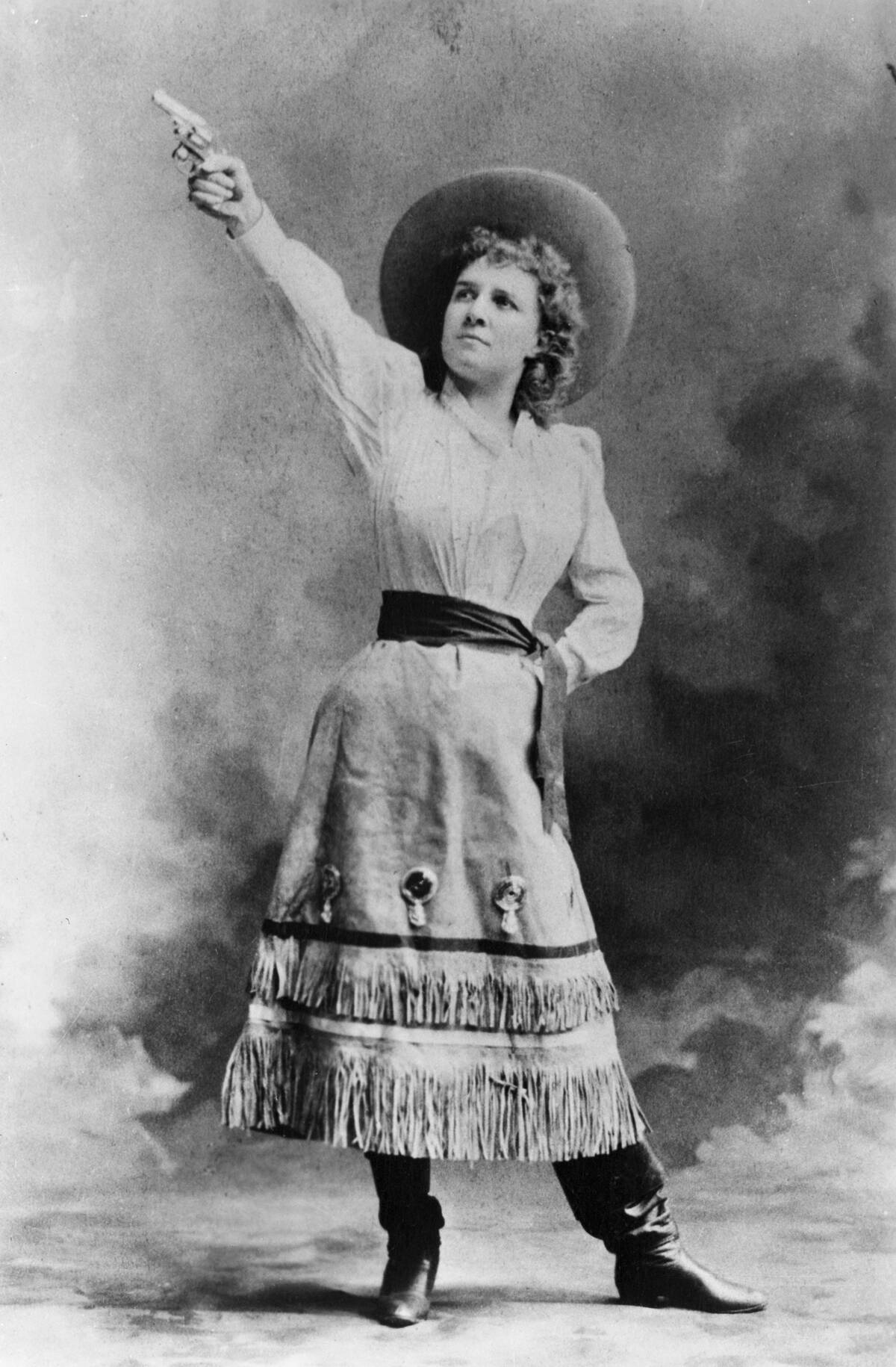 Portrait of Annie Oakley