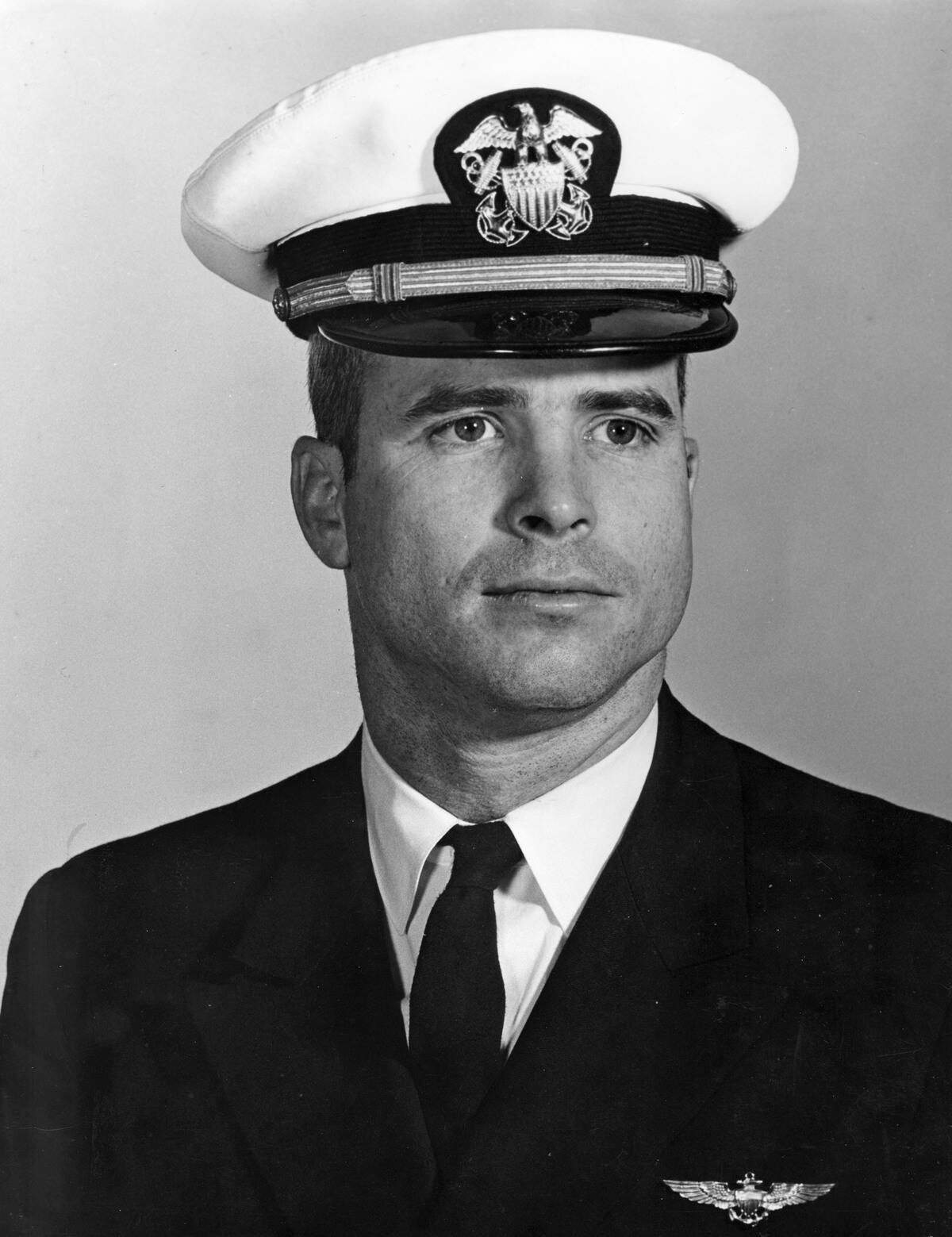 Portrait Of Lieutenant McCain