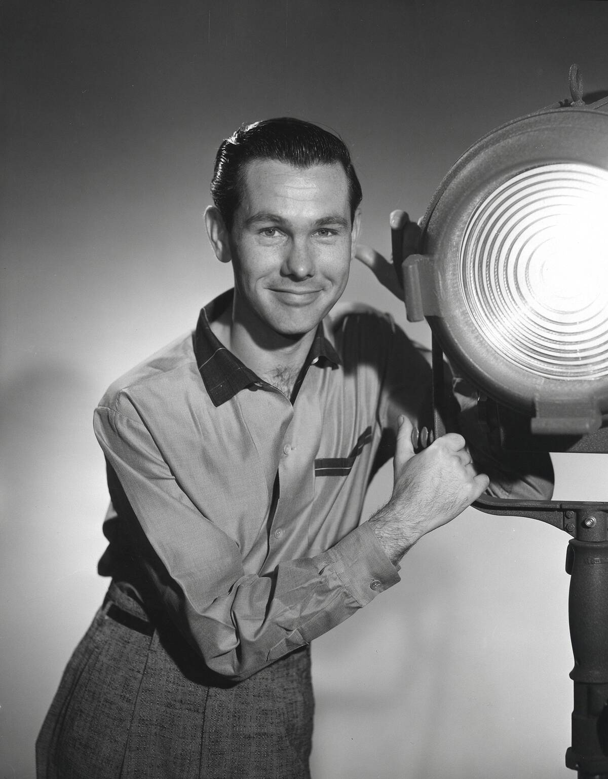 Portrait Of TV Show Host Johnny Carson