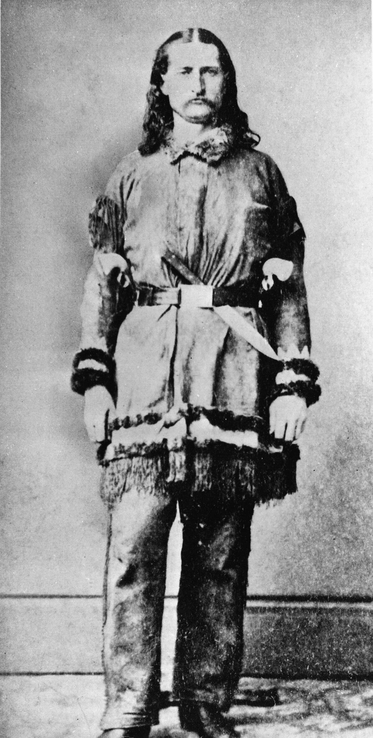 Portrait Of Wild Bill Hickok