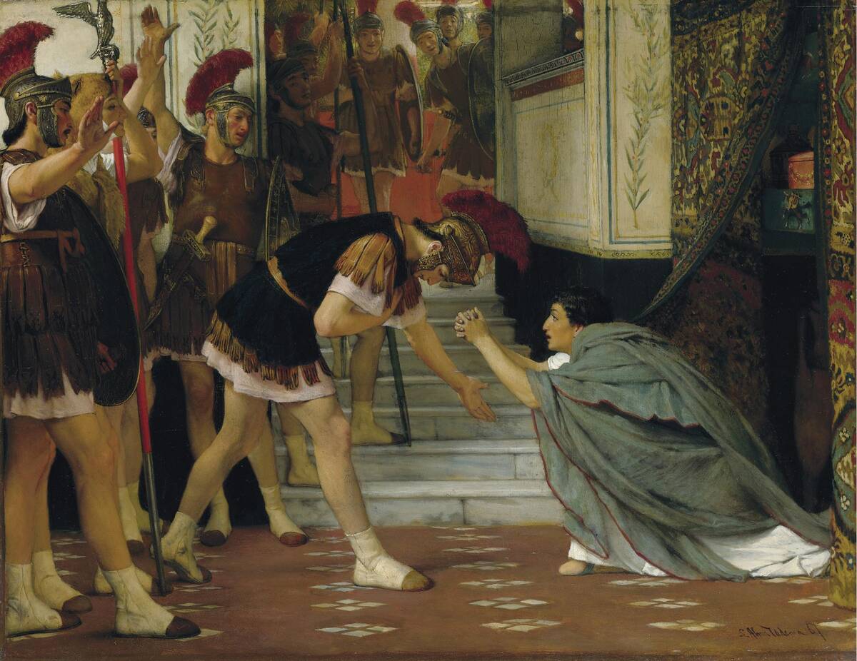 Proclaiming Claudius Emperor, 1867