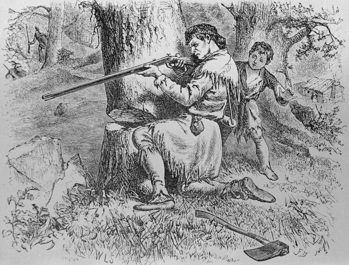 Rifleman Aiming His Rifle
