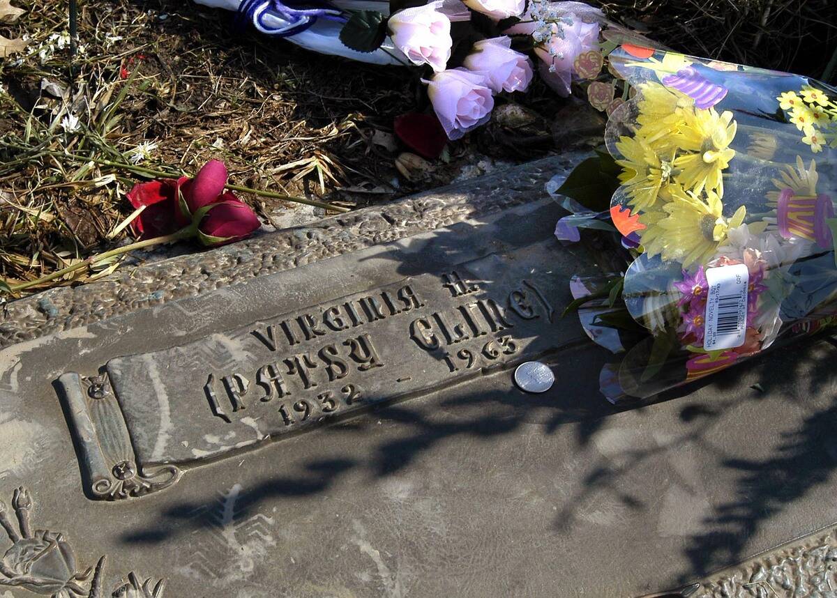Shenandoah Memorial Park, burial site of legendary country singer Patsy Cline in Winchester, Va. Pub