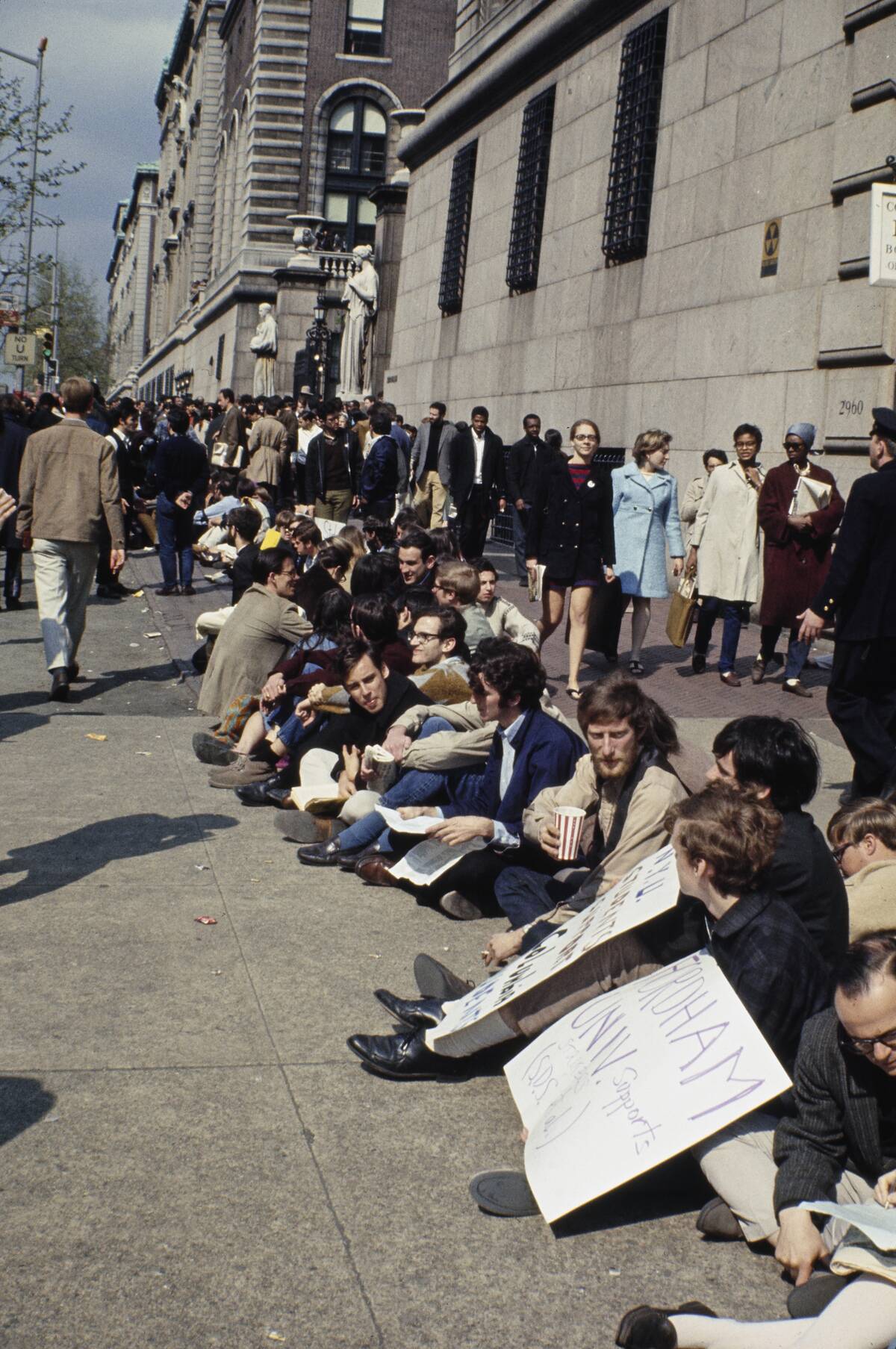 Student Protest At Columbia University