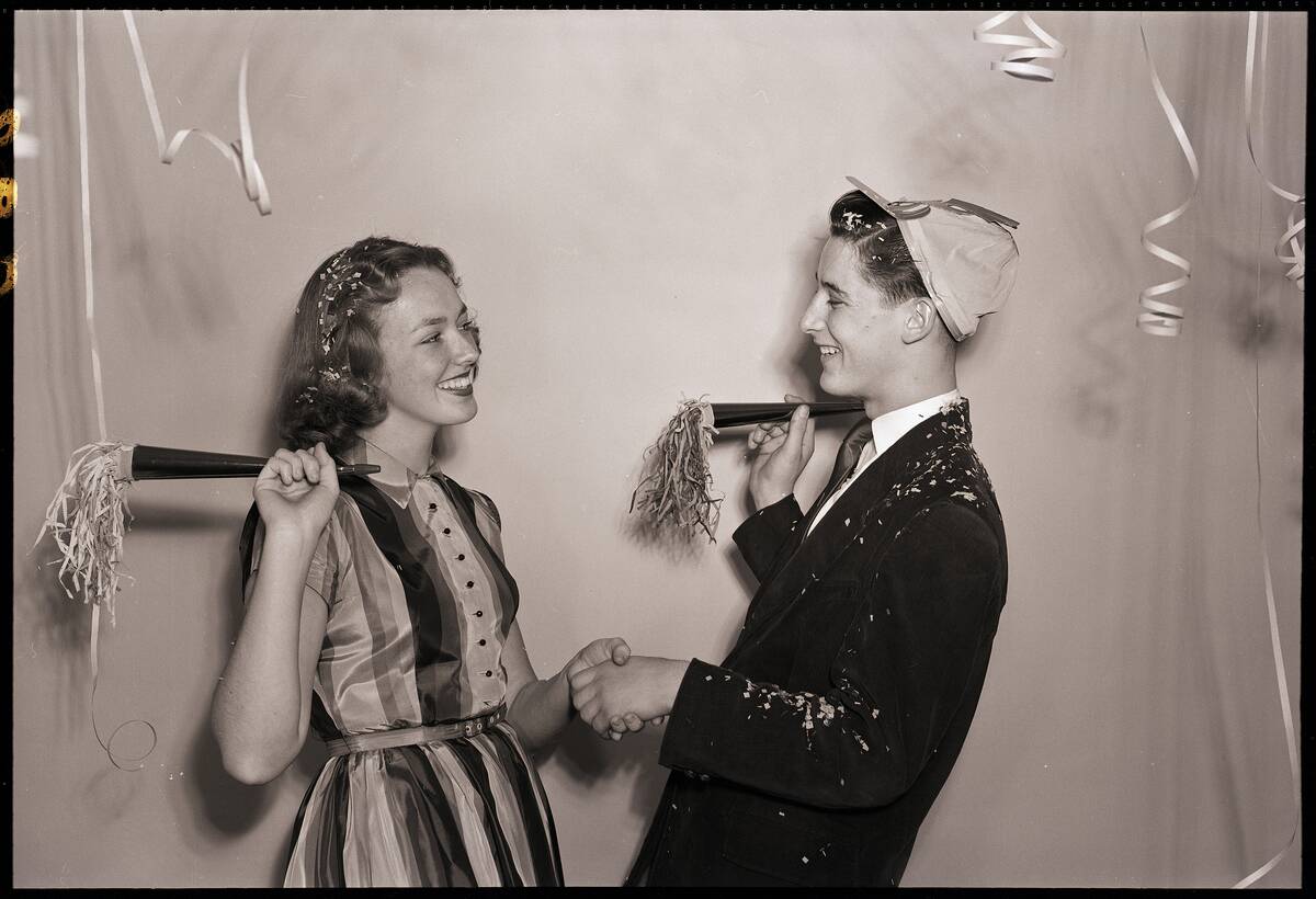 Teenagers Celebrating New Year's